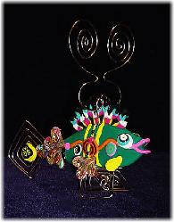 Green Fishy Photo or Note Holder