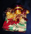Free Christmas Gift Wrapping- Poinsettias Paper
