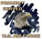 Proudly Served in the United States Air Force