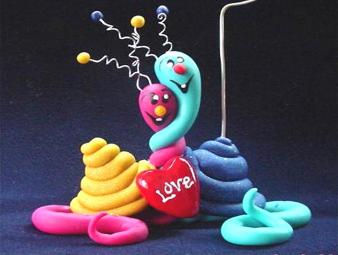  Handmade with glazed Fimo. Nickel and silver wire are used for final details. Each Item can be personalized or the note can bring a special message. (Please, specify it with your order)