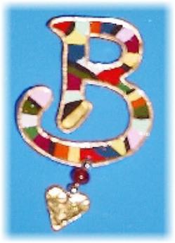 his porcelain handmade pin is painted in glossy modern colors. Glass beads and wire are used for final details. Also, some foil effects are applied. Very Elegant and Unique!!!